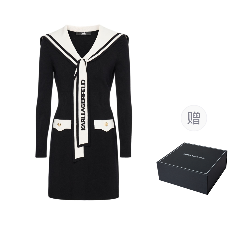 KARL LAGERFELD / Karl Lagerfeld Jeans Long Sleeved Dress Women's