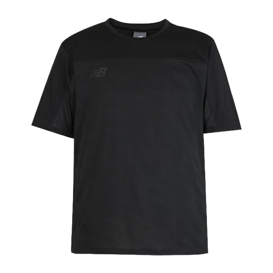New Balance New Balance T Shirts Men's Black Crew Neck Moderate