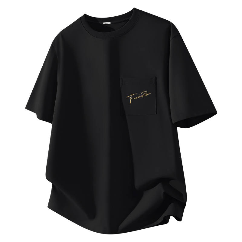 MINISO T Shirts Unisex Crew Neck Moderate Straight Fit