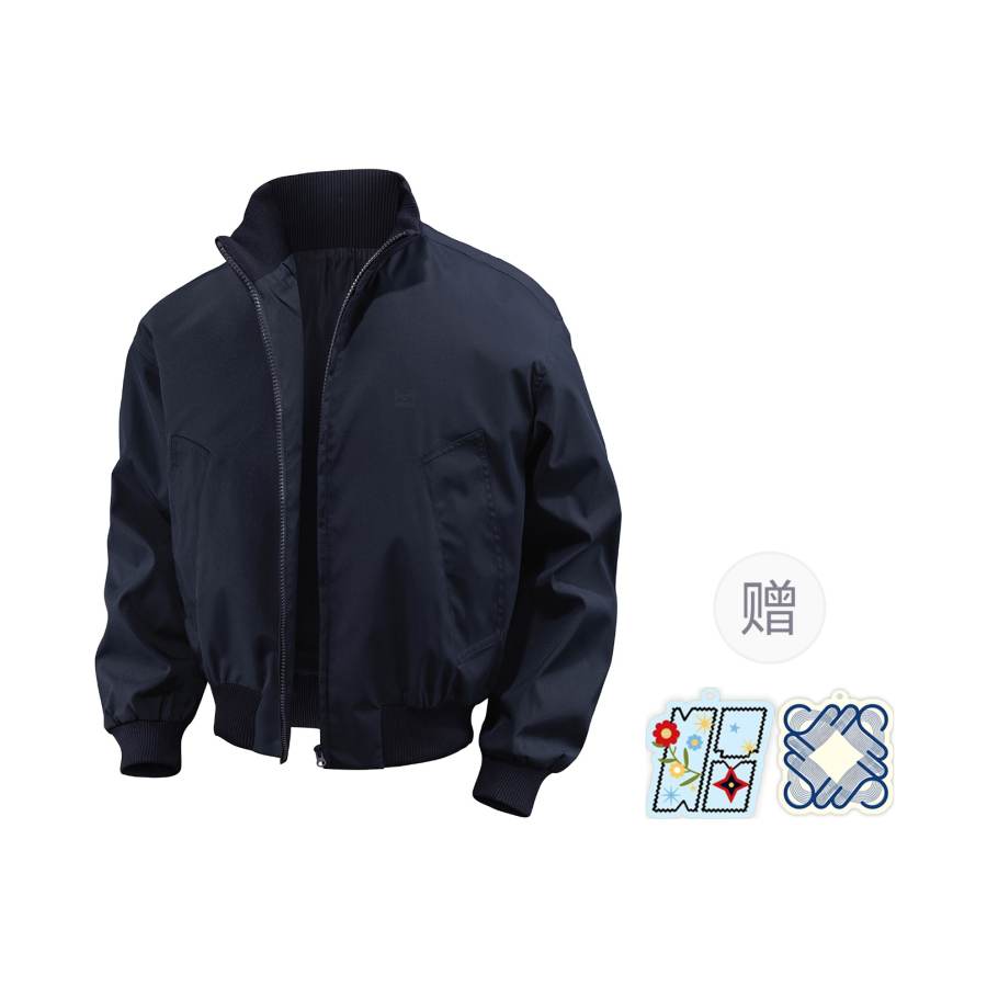MIIOW MIIOW Jackets Unisex Stand Collar Moderate Pilot