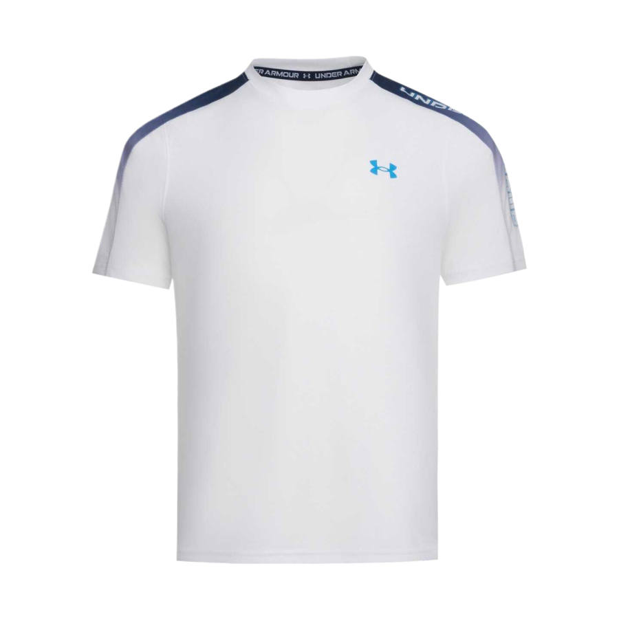 Under Armour T Shirts Men's White Crew Neck Moderate