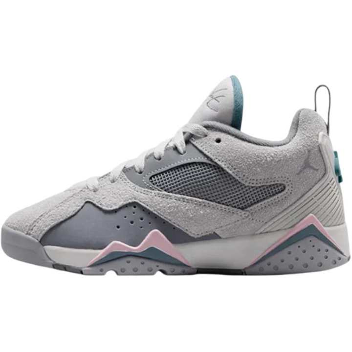 Jordan Jordan MVP 92 Abrasion Resistant Mid top Basketball Shoes Gray Unisex