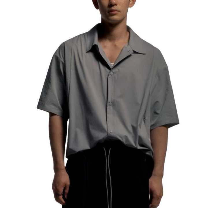 New Balance New Balance NB Grey SS25 Shirt Men's Gray