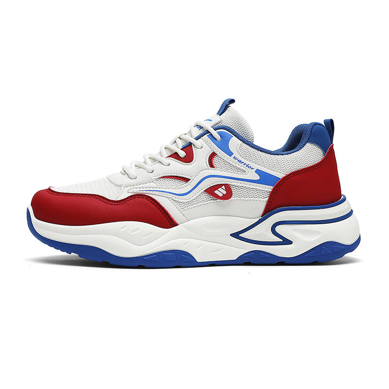 Warrior Height Increasing, Abrasion Resistant, Lightweight, And Breathable Low top Chunky Sneakers Men's