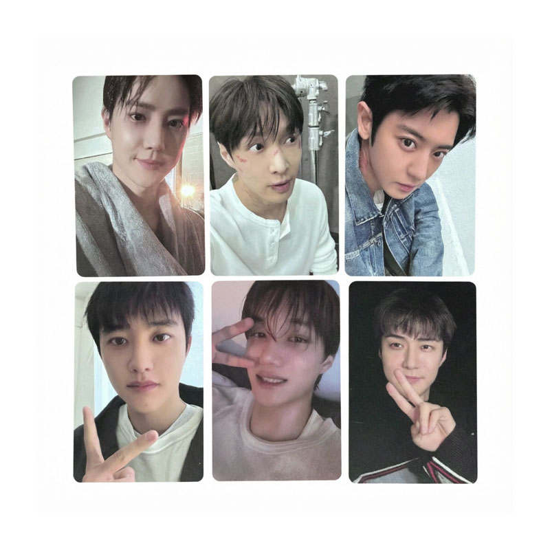SM ENTERTAINMENT EXO REVERXE Berriz Shop Official Eight Series Photocards Single Card/One Click Full Set Purchase