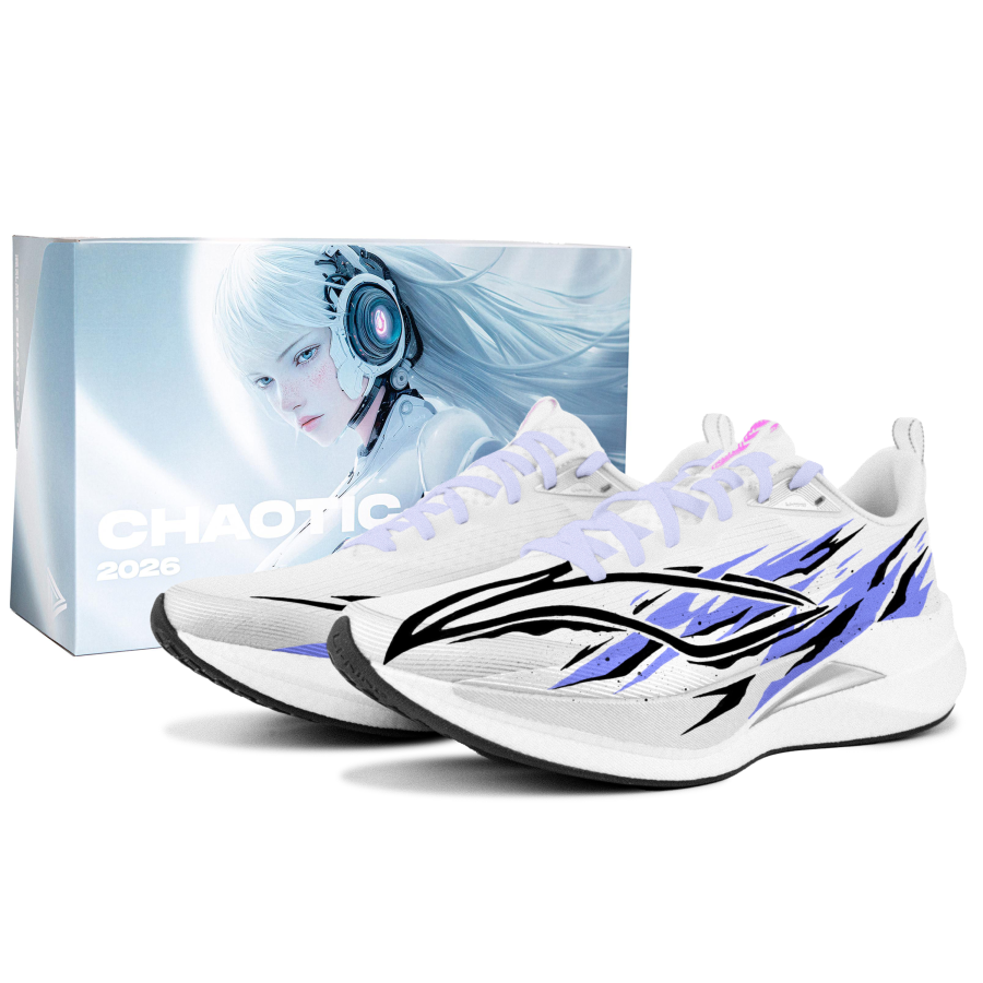 Li-Ning Li Ning Red Hare 9 PRO Cushioning Slip Resistant Low top Running Shoes Unisex Blue
