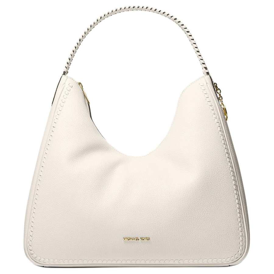 MICHAEL KORS Nayla Pu Shoulder Bag Medium Women's Cream