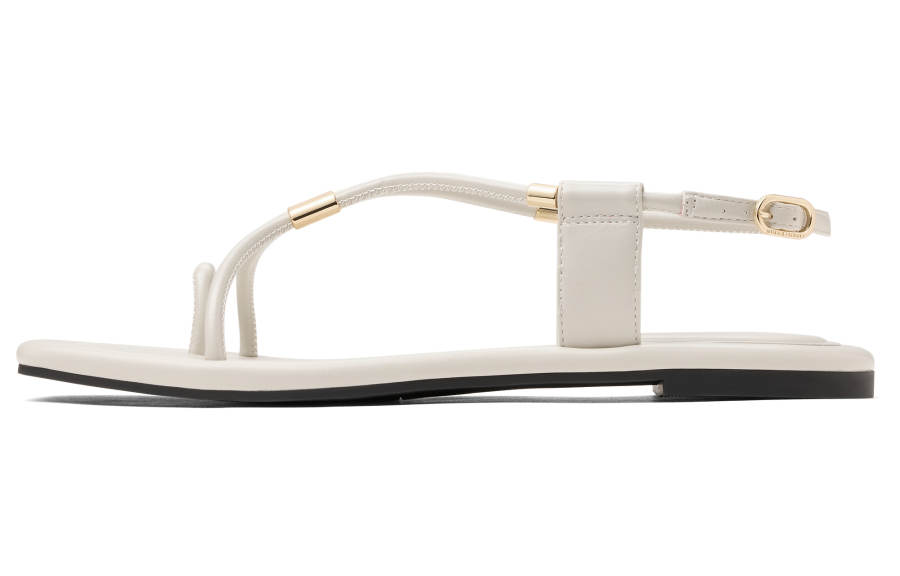 CHARLES&KEITH Small Ck Pu One Strap Sandals 1.2cm Women's