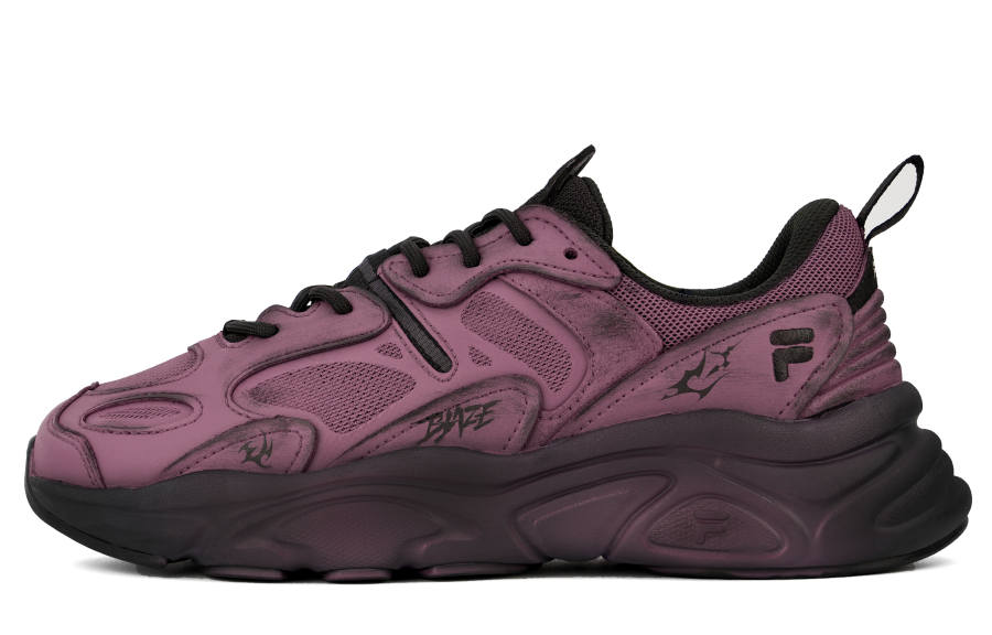 FILA Mars 2 Twilight Smoke Abrasion Resistant Low top Casual Shoes Unisex Smoke Purple