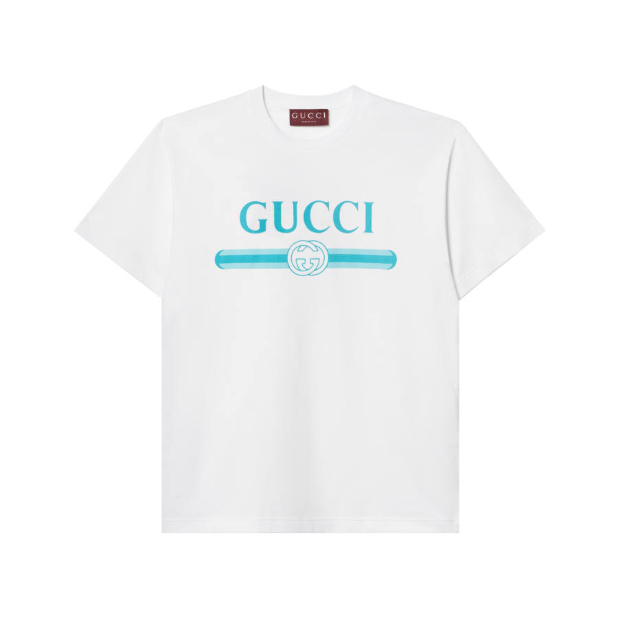 GUCCI Regular Sleeve T Shirt Women's White