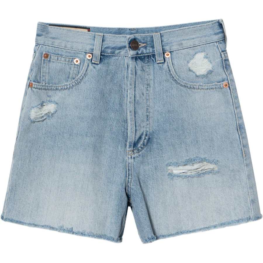 GUCCI 【Previous Season】eco-washed denim shorts