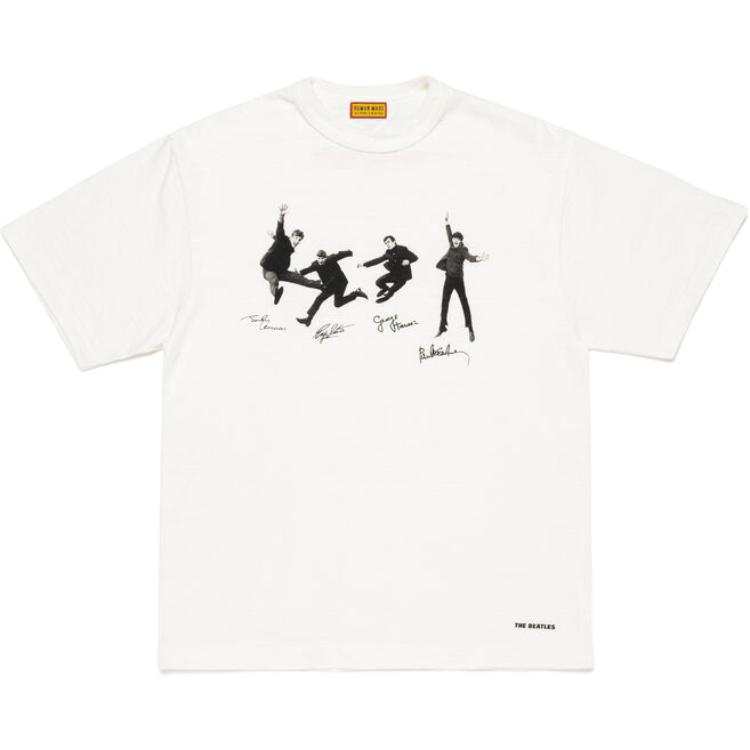 HUMAN MADE SS26 T Shirts Unisex White Crew Neck