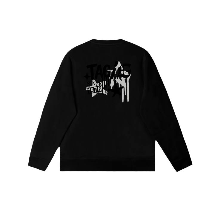 Nike Nike Club Sweatshirts Men's Black Crew Neck Moderate Regular