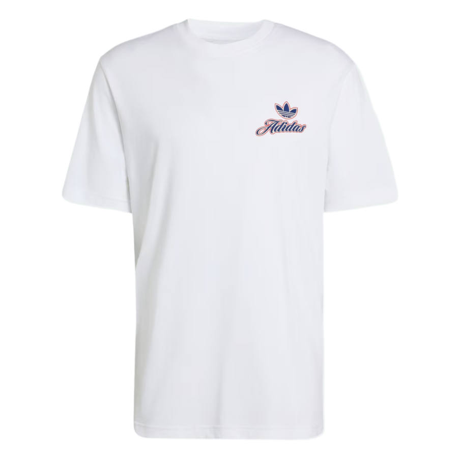 Adidas Originals T Shirts Men's White Crew Neck