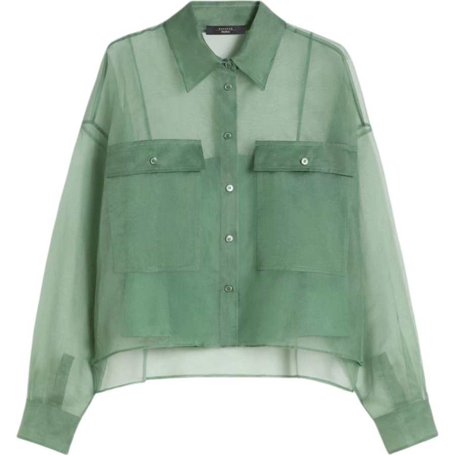 WEEKEND MaxMara Weekend MaxMara Colomba Sheer Layered Shirt