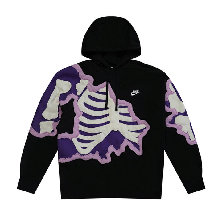 Nike Nike Sportswear Hoodie Unisex Black Purple