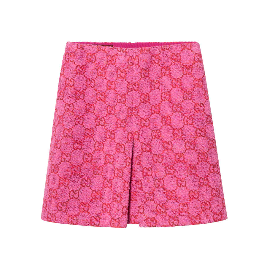 GUCCI FW24 Casual Short Skirts Women's Pink