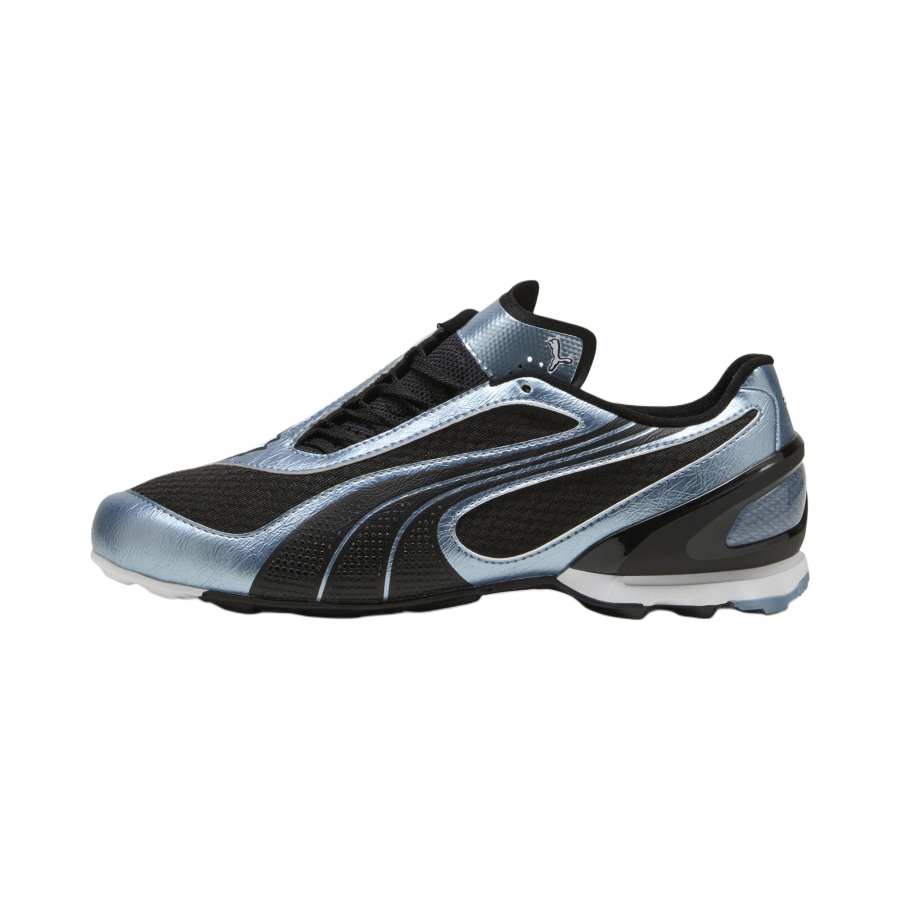 PUMA V S1 Abrasion Resistant Thermal Low top Casual Shoes Unisex Blue Black