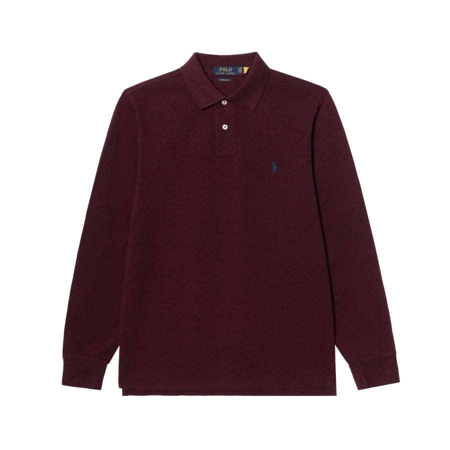 Polo Ralph Lauren Pony Embroidered Long-Sleeved Polo Shirt