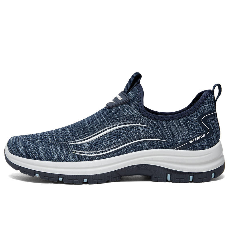 Warrior Abrasion Resistant, Breathable, Lightweight Low top Casual Shoes Men's Navy Blue
