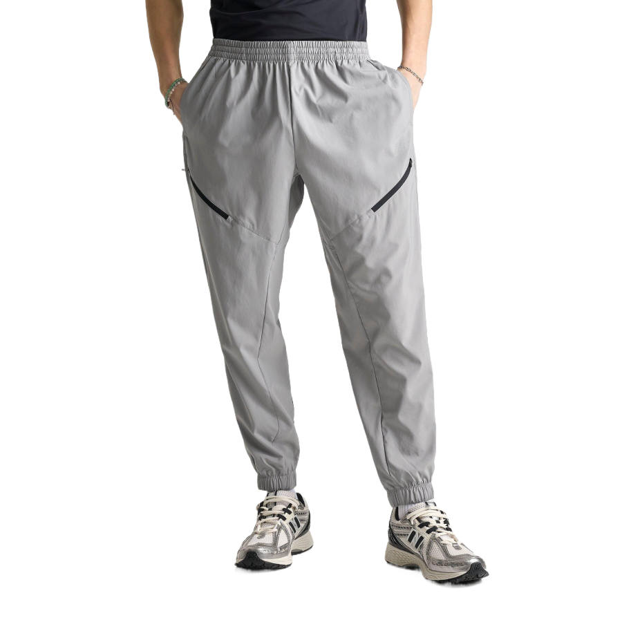 New Balance New Balance Sports Pants Men's Gray Quality Moderate