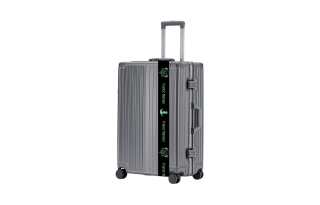 Franck Namani ABS+PC Travel Suitcase Luggage Unisex White/Black/Gray/Pink