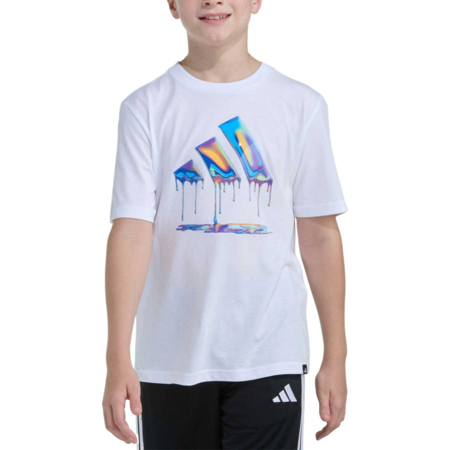 Adidas Adidas Kids T Shirts Crew Neck Moderate