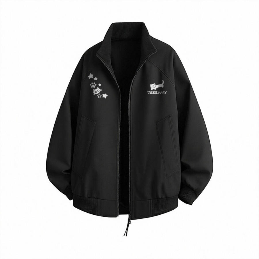 DEERWAY DEERWAY Jackets Unisex Lapel Moderate Workwear