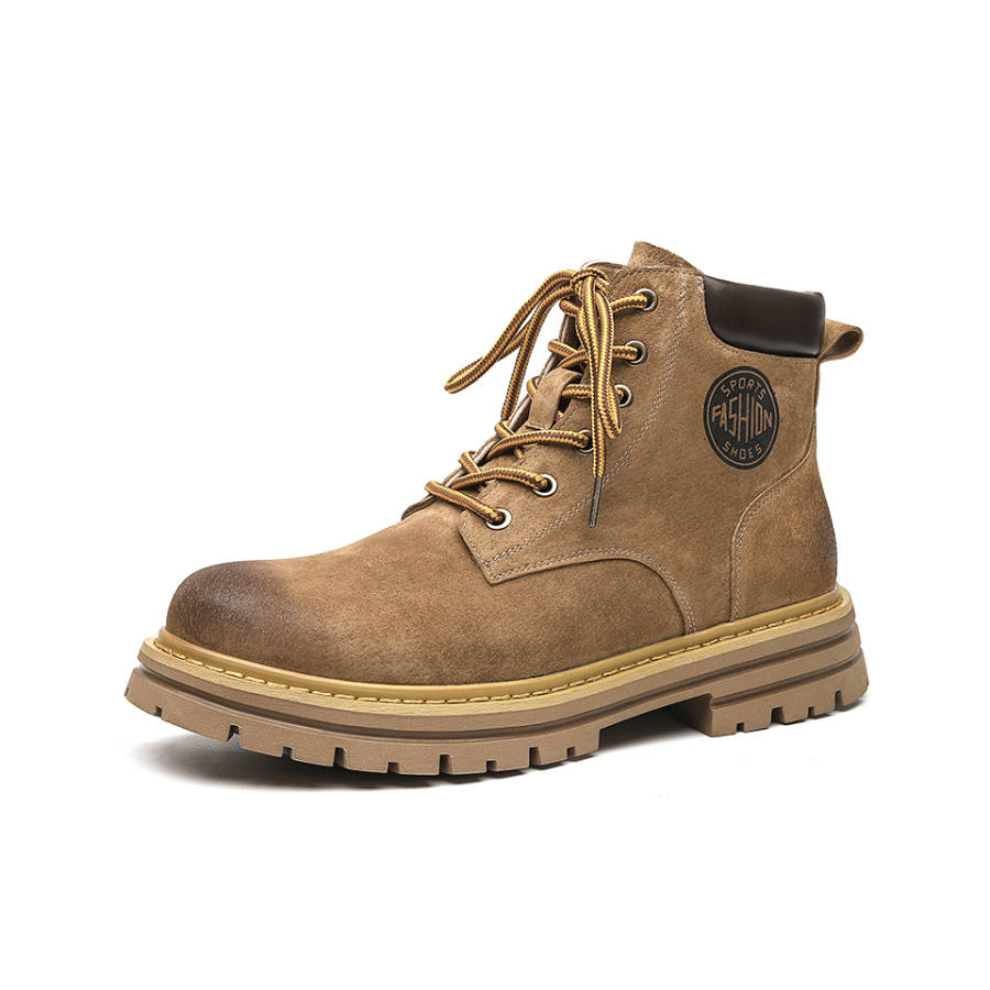 Lanza Lanza Combat Boots Unisex Yellow/Gray