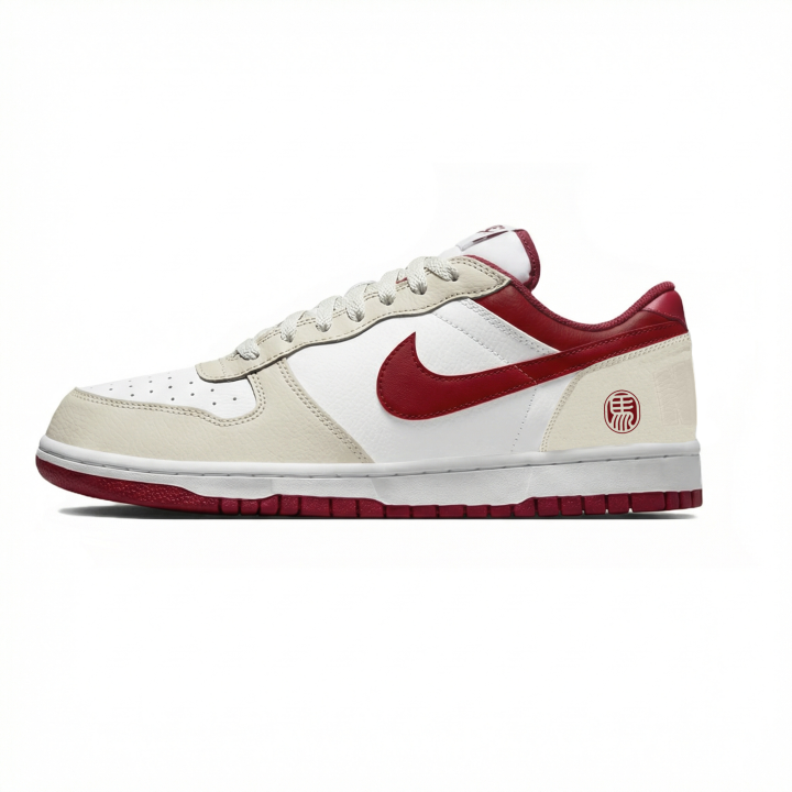 Nike Nike Big Low top Skateboard Shoes Men's Ecru