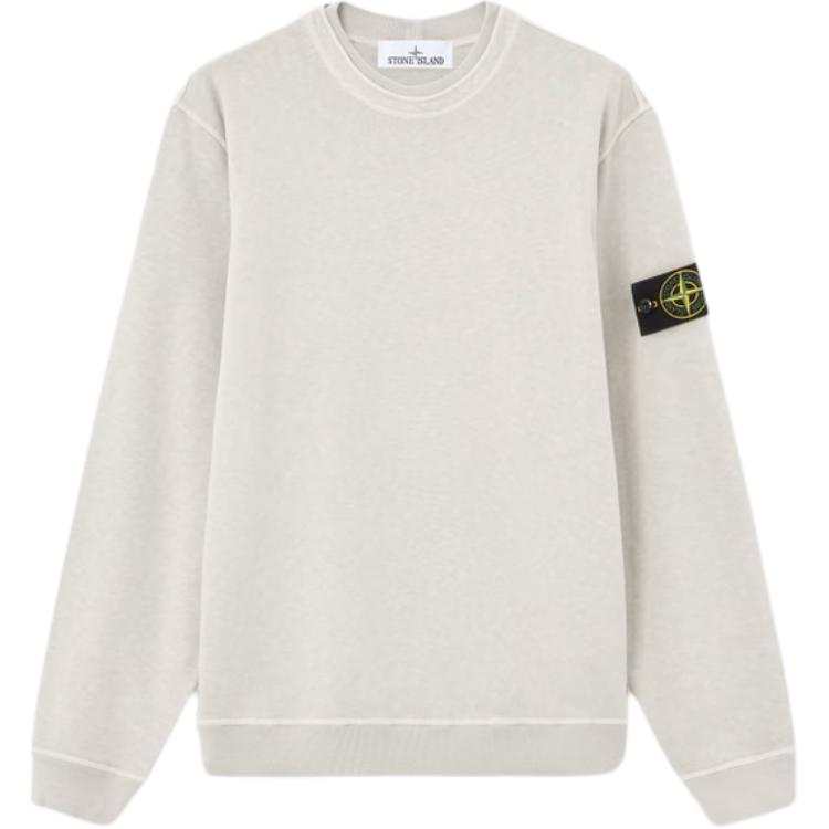 Stone Island Logo Patch Crewneck Sweatshirt