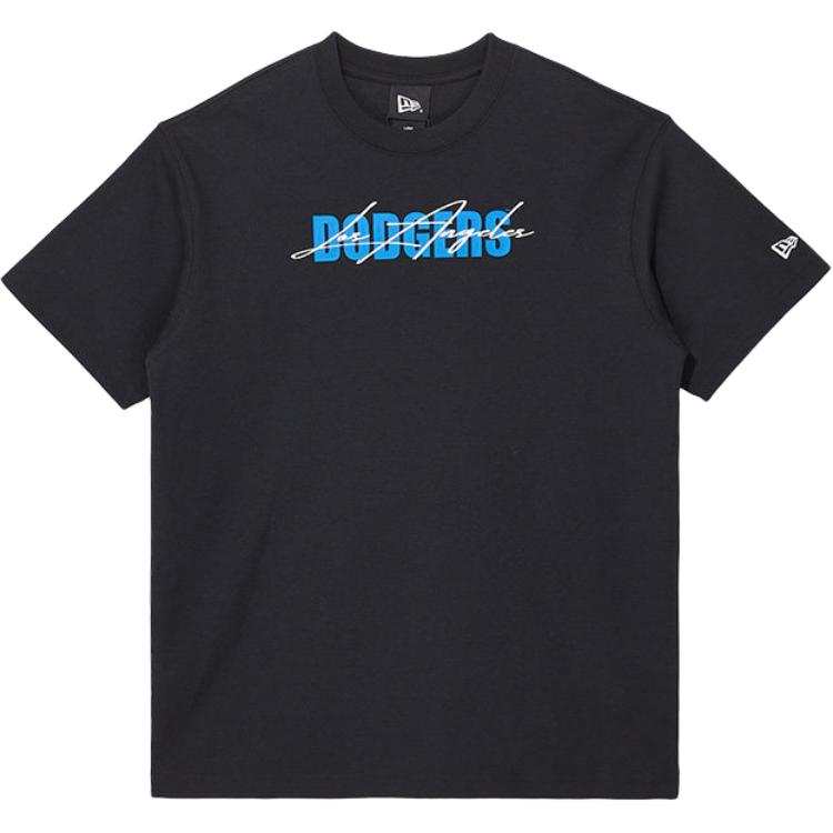 New Era T Shirts Unisex Black Crew Neck