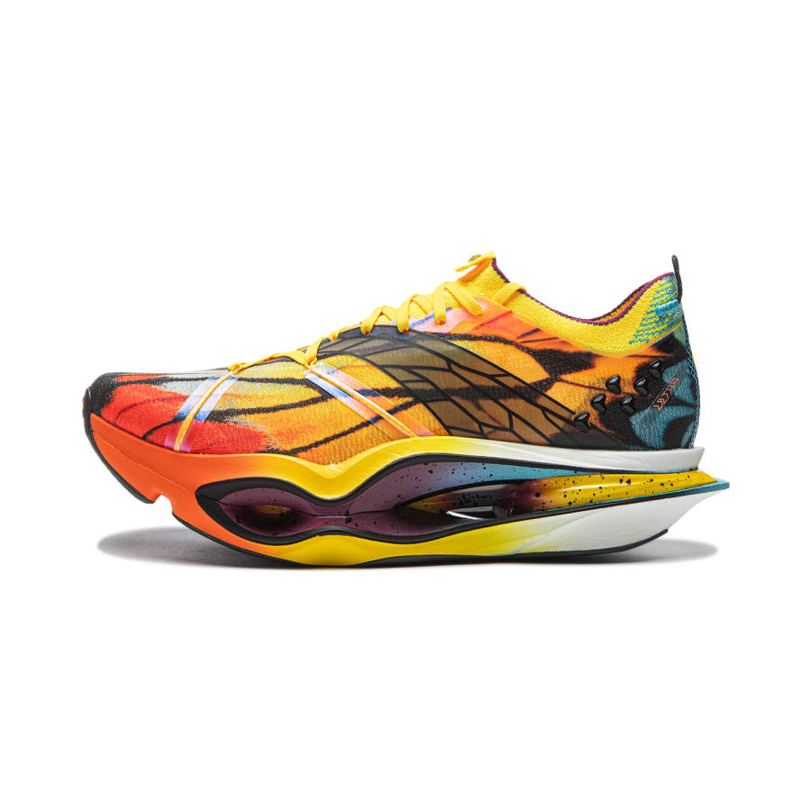 Li-Ning Li Ning Feidian 6 ULTRA Cushioning Slip Resistant Abrasion Resistant Low top Carbon Plate Running Shoes Unisex
