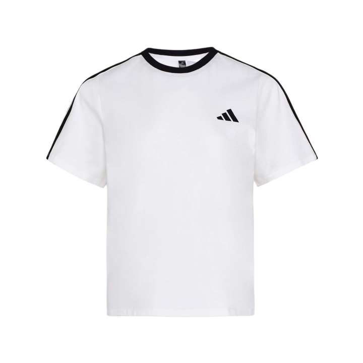 Adidas Adidas Dance T Shirts Women's White Crew Neck Moderate