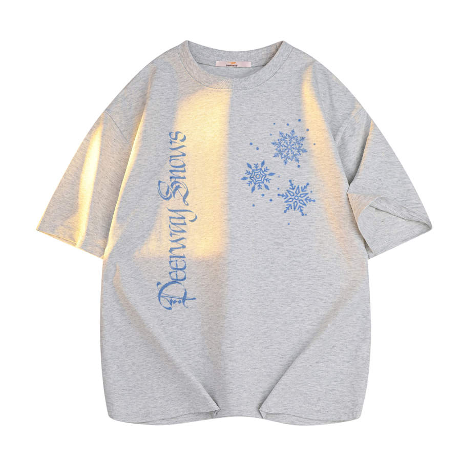 DEERWAY T Shirts Unisex Crew Neck Moderate Straight Fit