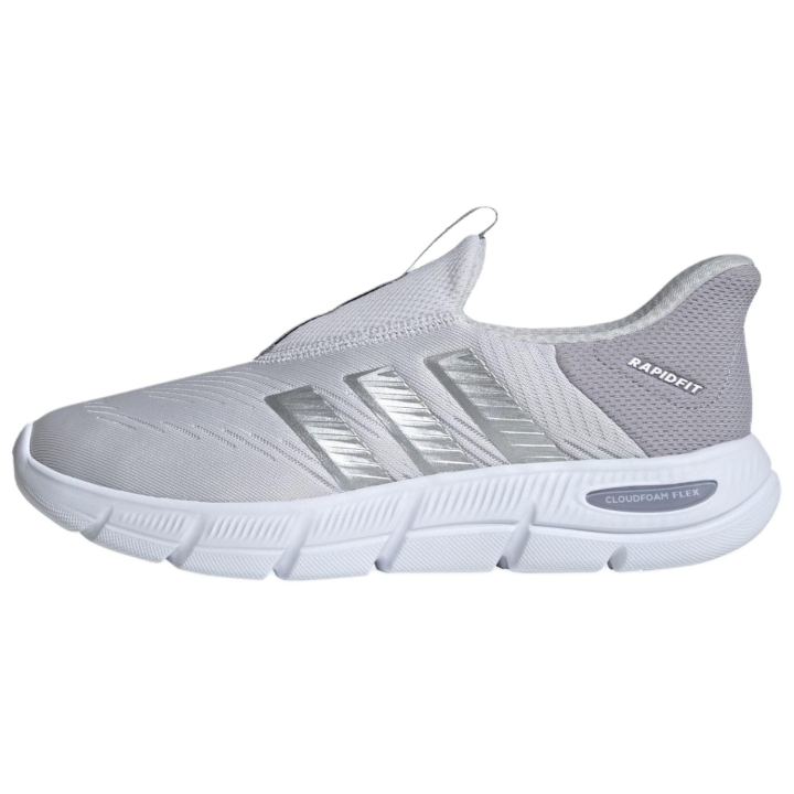 Adidas Adidas Cloudfoam Walking Shoes Women's Light Gray Silver