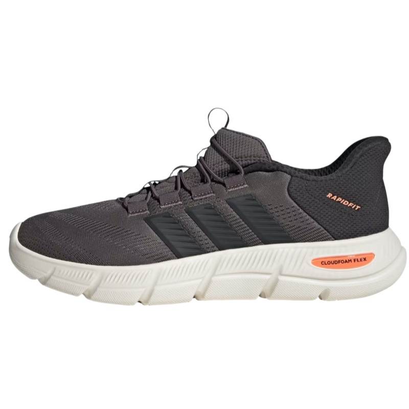 Adidas Adidas Cloudfoam Flex Rapidfit Comfortable And Lightweight Breathable Support Walking Shoes Men's Carbon Black