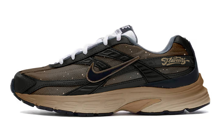 Nike Nike Initiator Abrasion Resistant Breathable Low top Running Shoes Men's Black Brown