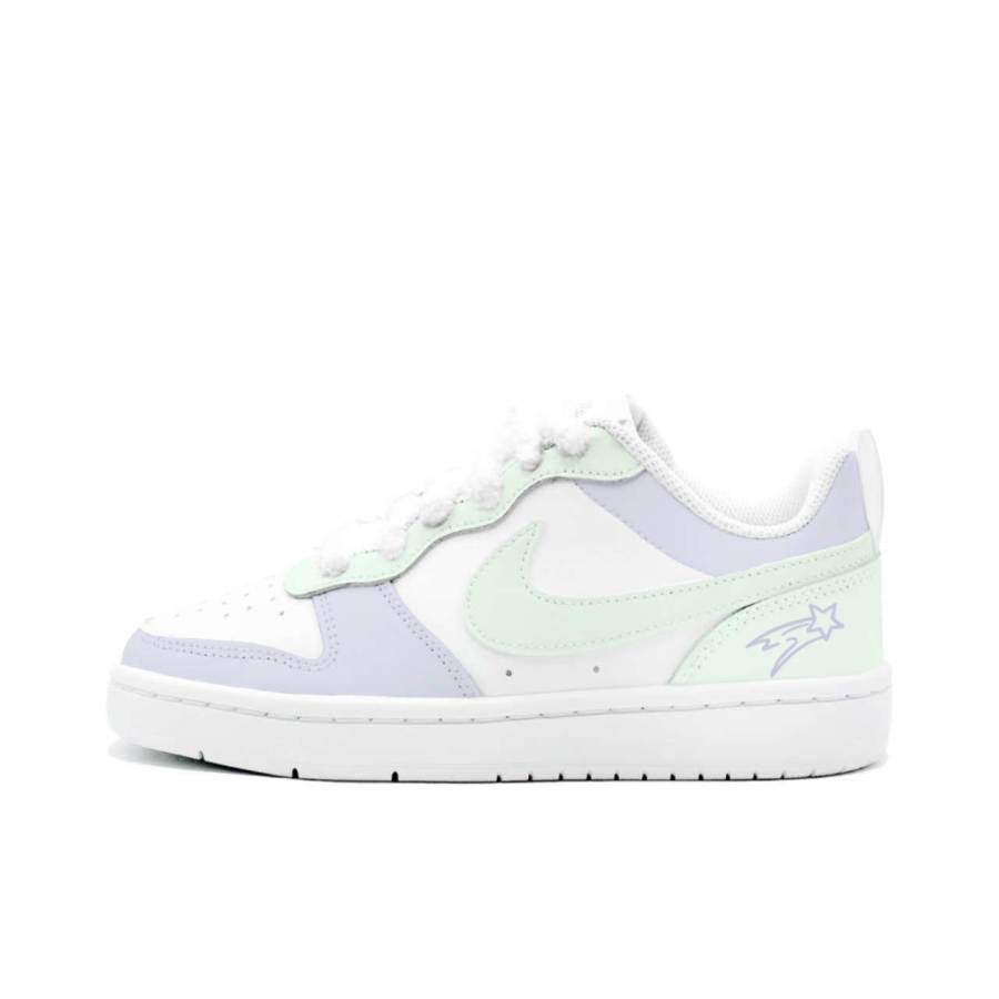 Nike Nike Court Borough 2 Hoshino Light Step, Kung Fu Rabbit Leather Cushioning Abrasion Resistant Slip Resistant Low top