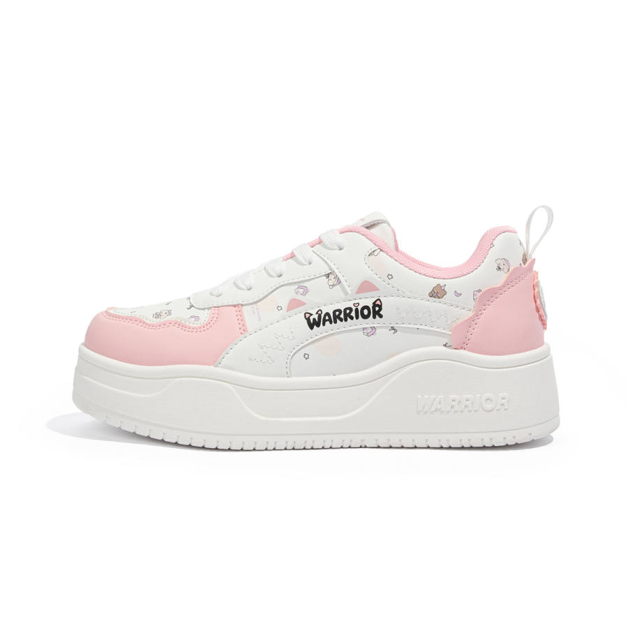 WARRIOR Warrior Low top Skateboard Shoes Women's White Pink