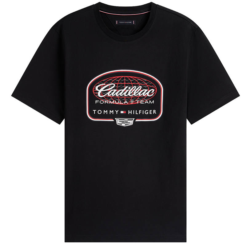Tommy Hilfiger T Shirts Men's Crew Neck Moderate
