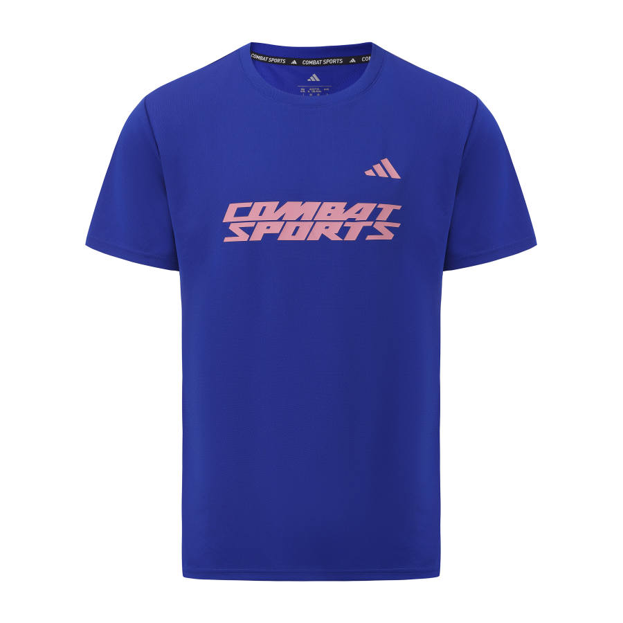 Adidas Adidas T Shirt Unisex Blue Pink