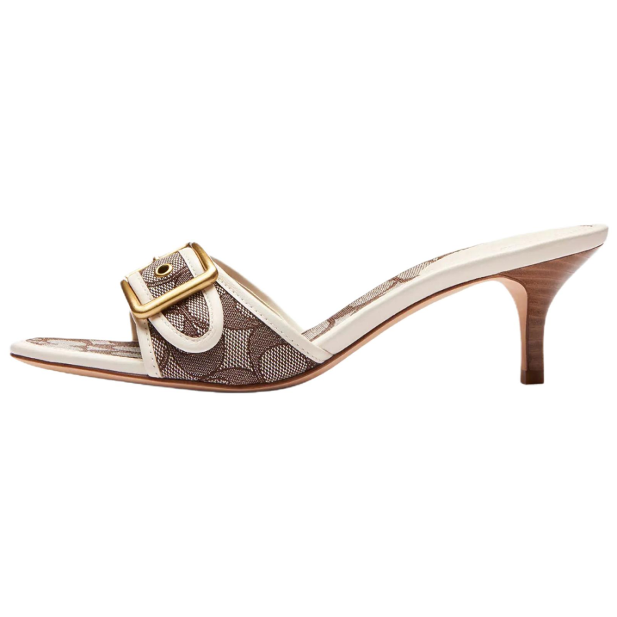 COACH COACH Slide Slippers 5.7cm Women's Oak