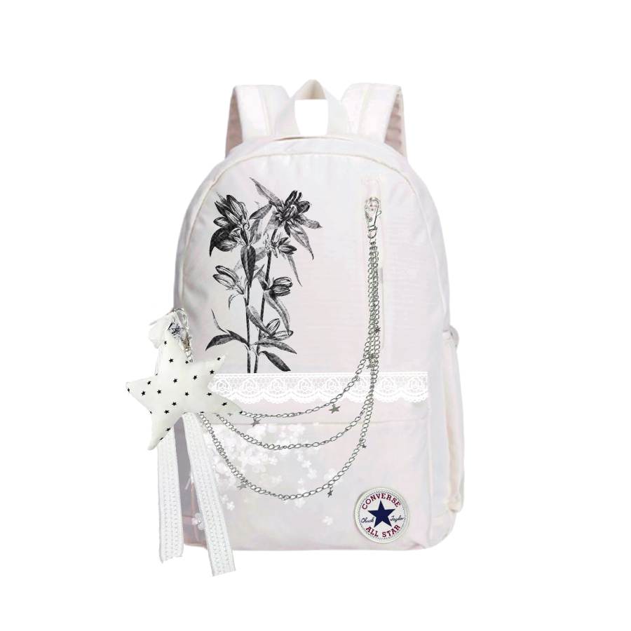 Converse Converse Polyester Backpack Medium Unisex White