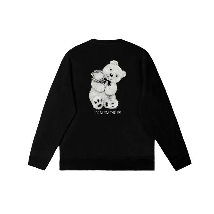Nike Nike Club Sweatshirts Men's Black Crew Neck Moderate Regular