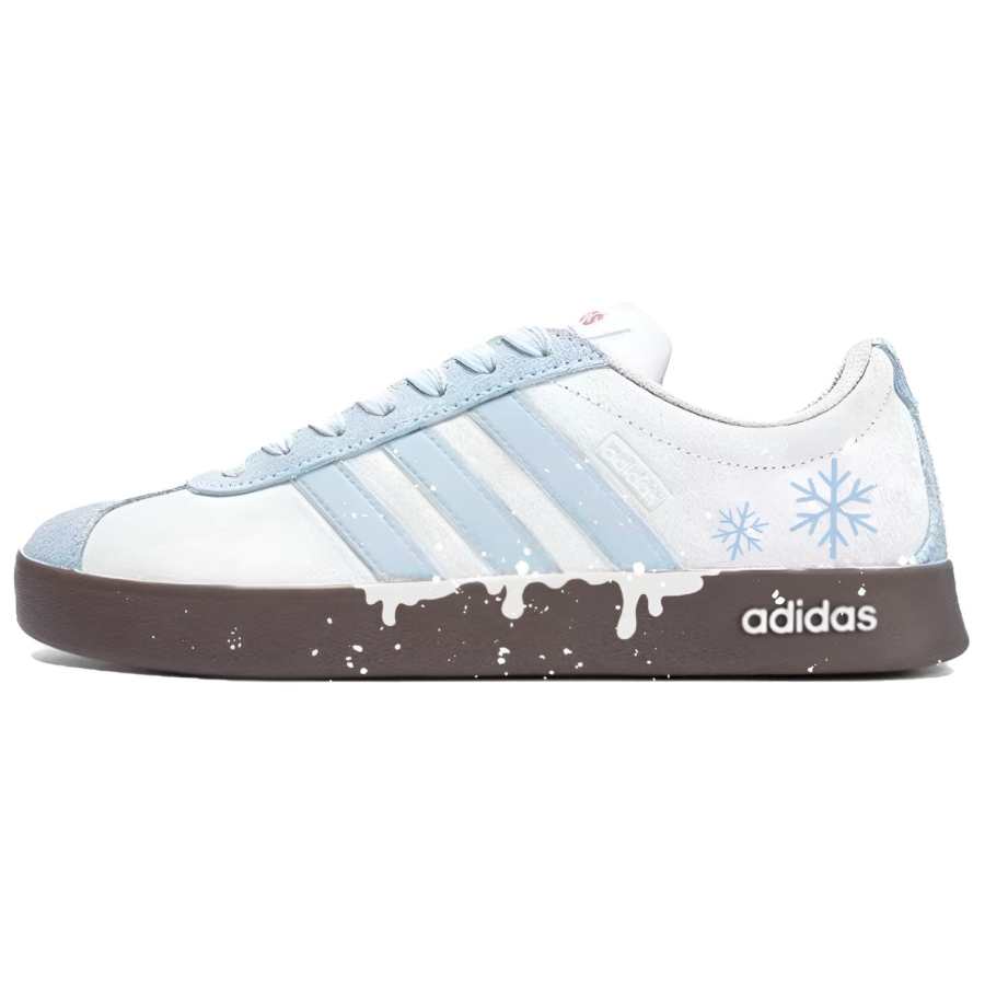 Adidas Adidas Vl Court Classic Frozen Slip Resistant Cushioning Abrasion Resistant Lightweight Low top German Army Trainers