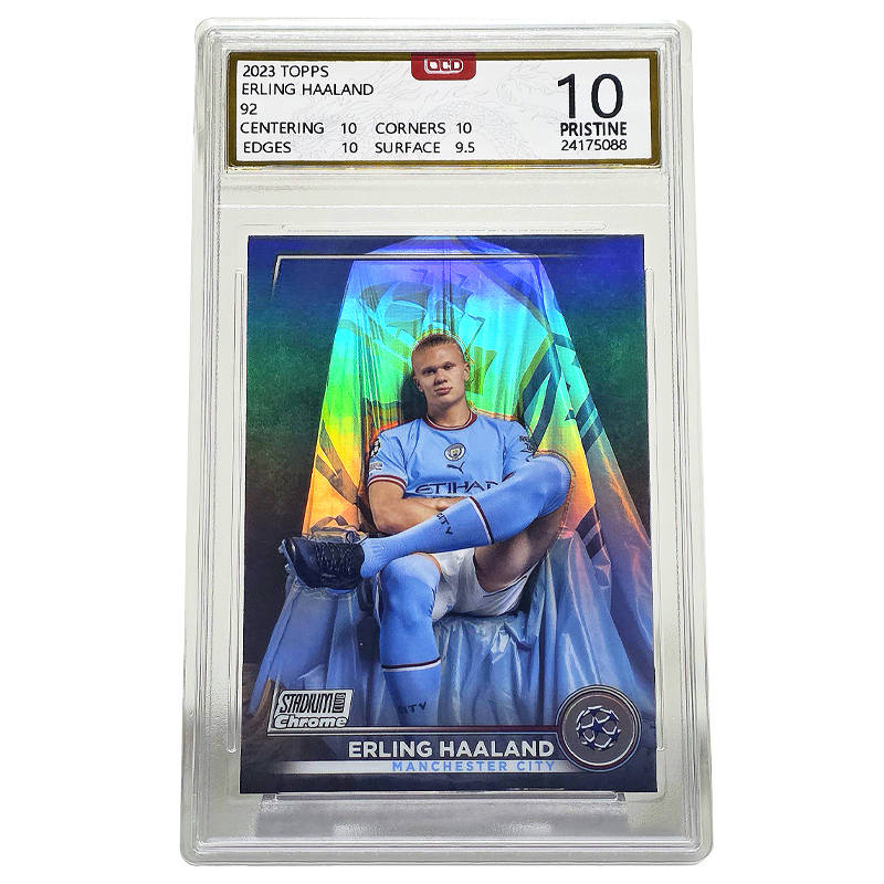 Topps Topps Haaland Player Card 23 Chrome Graded Cards 1 Pc