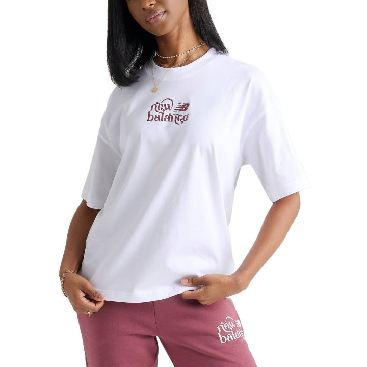 New Balance New Balance Drop Shoulder Sleeve T Shirt Women's