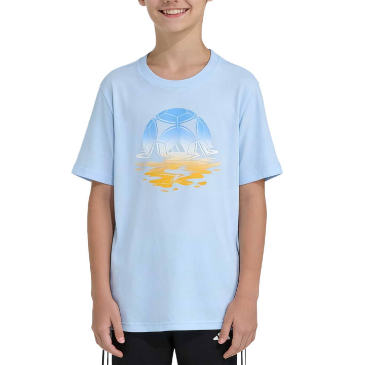 Adidas Adidas Kids T Shirts Crew Neck Moderate
