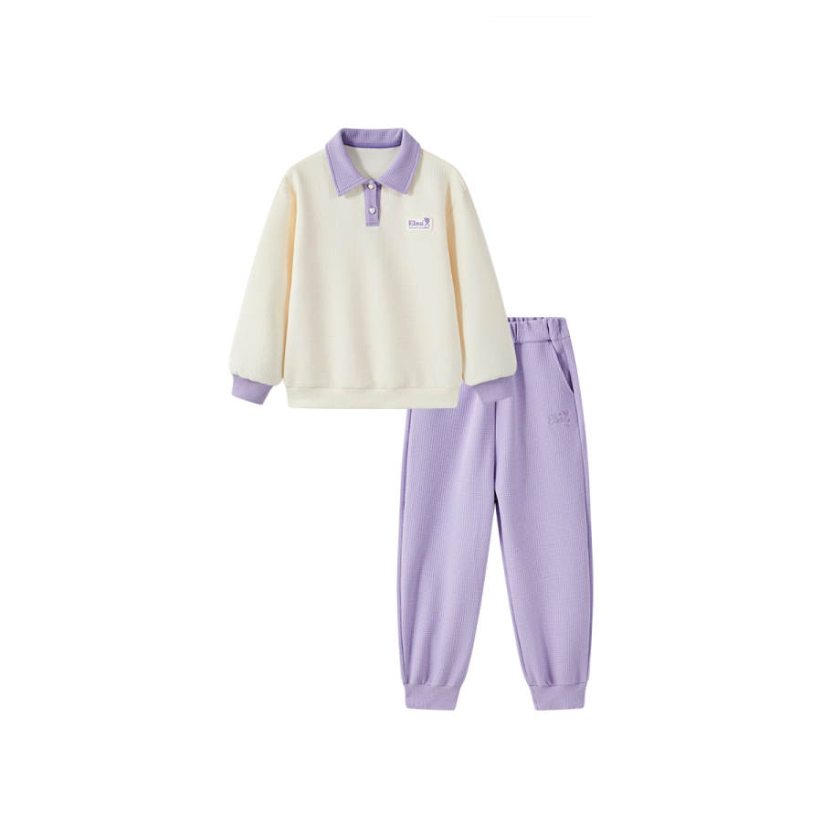Disney Kids Casual Sportswear Lapel Moderate